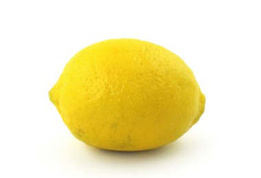 beyaz üzerine limon