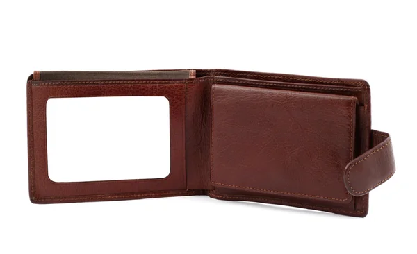 茶色の革の財布 — ストック写真