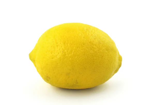 Citron på vit — Stockfoto