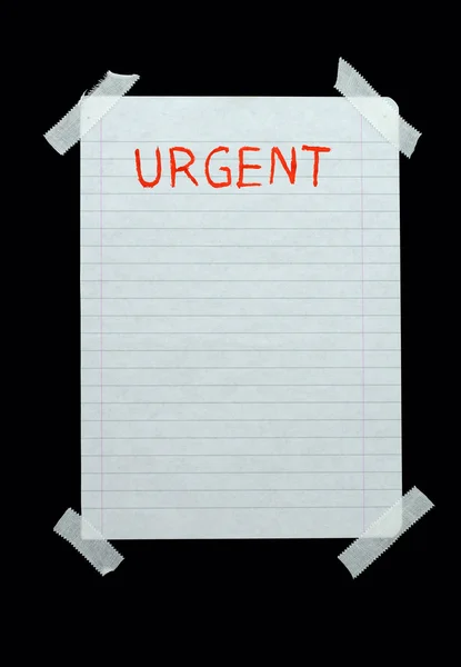 Space for urgent notes — Stock Photo, Image