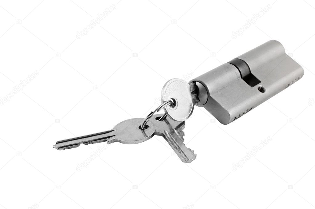 Door lock with keys