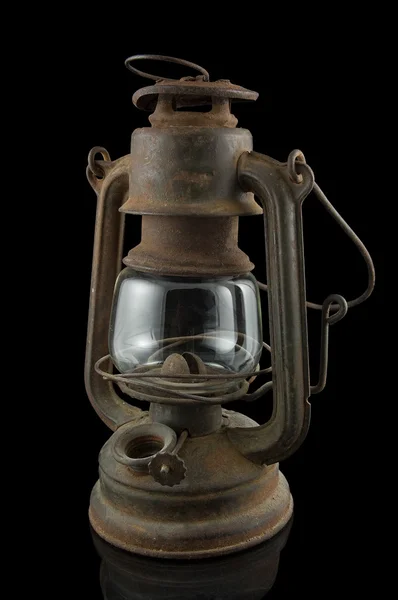 Gammal gruvarbetare lampa — Stockfoto