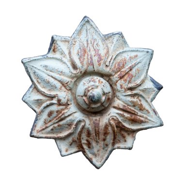 Blossom 1, metal ornament clipart