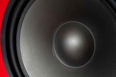 Bass loudspeaker clipart