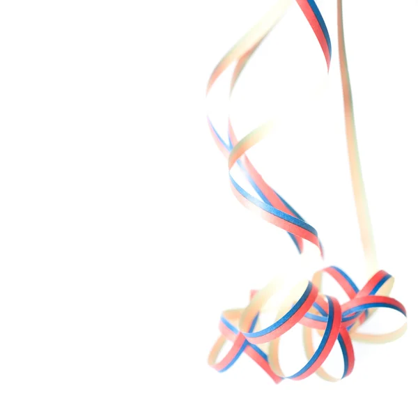 Streamers, red and blue — Stock Photo, Image