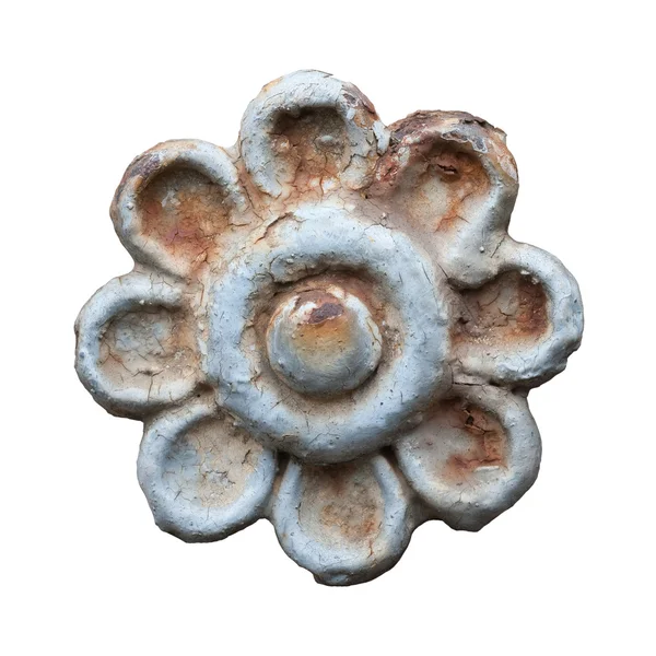 Çiçeği 3, metal süs — Stok fotoğraf
