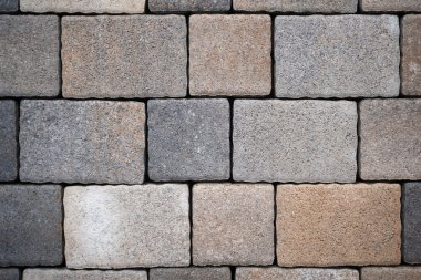 Paving stones for terrace construction clipart