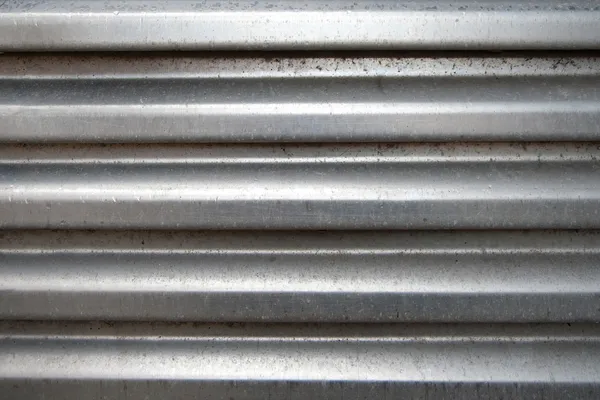 Gebogen aluminium oppervlak — Stockfoto