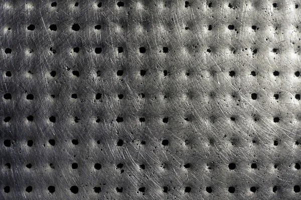Scratched and spotted metal surface — Stock Photo, Image