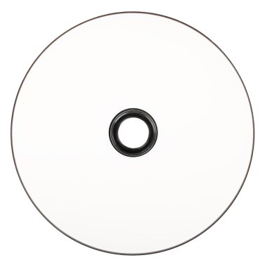 Single DVD / CD (blank front) clipart