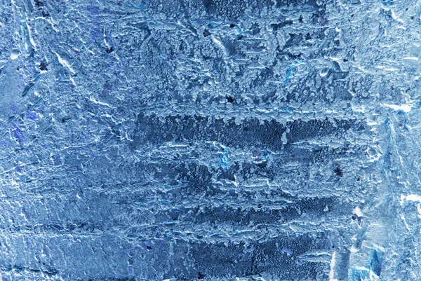 Blue ice abstract natural background Stock Picture
