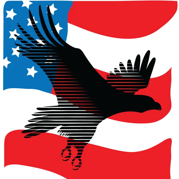 Stock vector American eagle