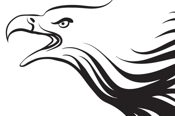 Vackra eagle — Stock vektor
