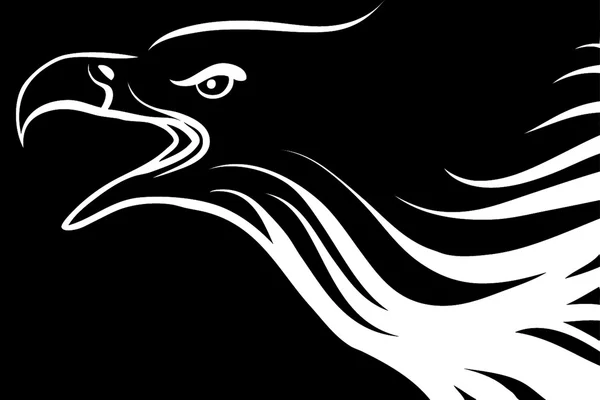 Rysunek orła — Wektor stockowy