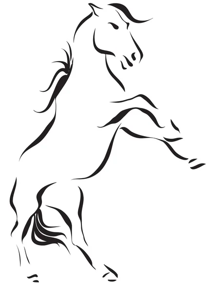 Cavallo 9 — Vettoriale Stock