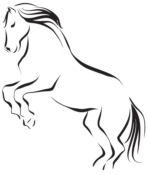 Cavallo 3 — Vettoriale Stock