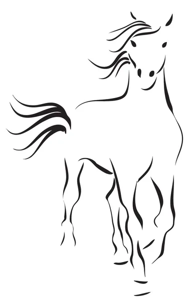 Cheval — Image vectorielle