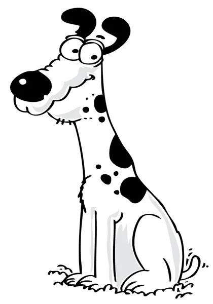 Dalmatiner hund — Stock vektor