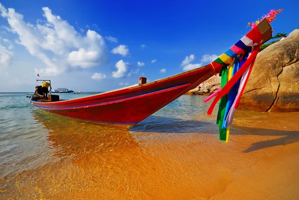 Tradycyjny tajski łódź — Zdjęcie stockowe