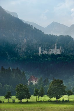 Neuschwanstein castle clipart