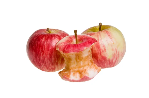 Red Astrachan Apples — Stock Photo, Image