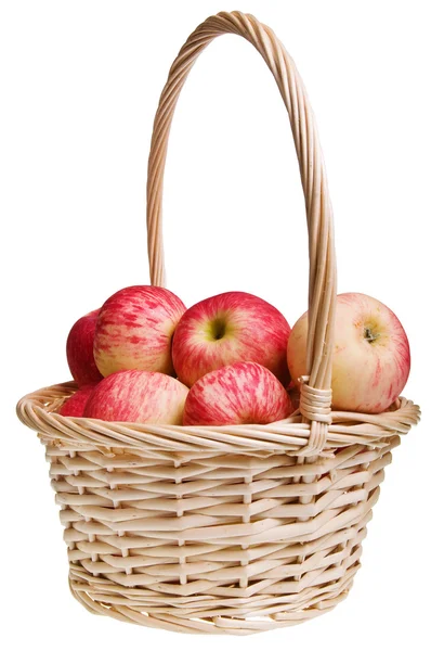 Red Astrachan apples — Stock Photo, Image