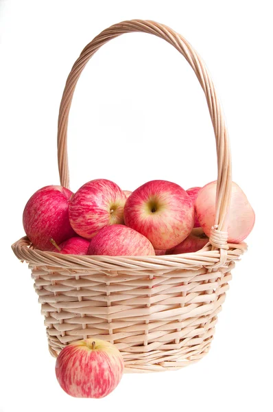 Delicious red apples — Stock Photo, Image