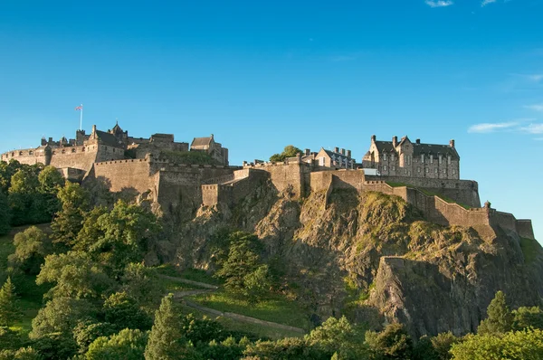 Эдинбургский замок, Шотландия, Великобритания — стоковое фото