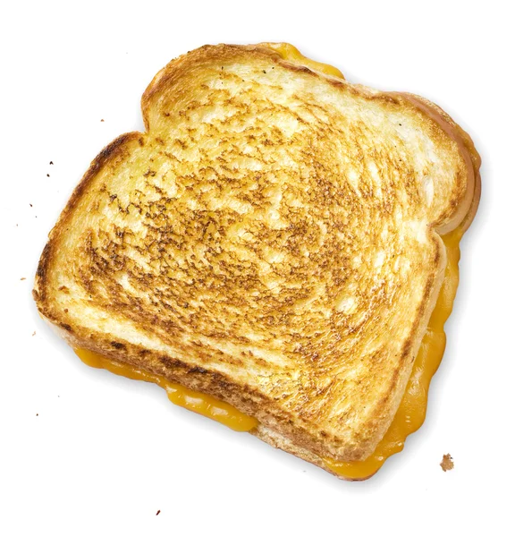 Aşırı duygusal peynirli tost — Stok fotoğraf