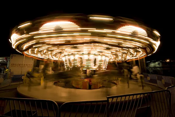 County fair carrousel — Stockfoto