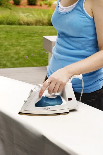 stock image Ironing Outdoors