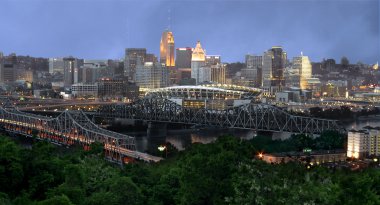 Cincinnati Skyline clipart