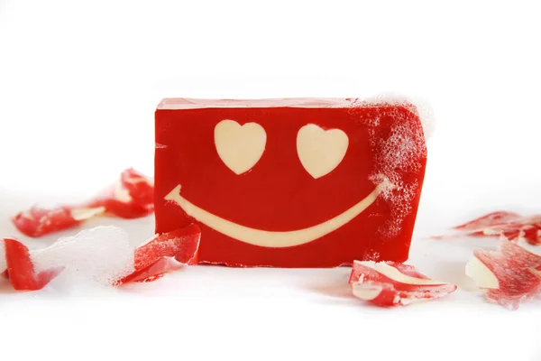 Happy Soap — Stock Photo, Image