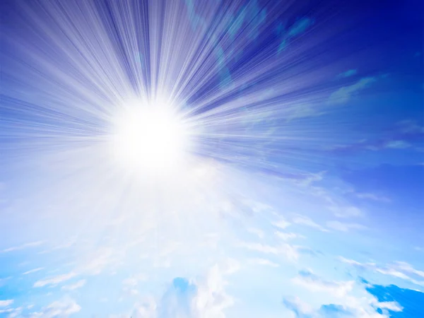 Solar sky — Stockfoto