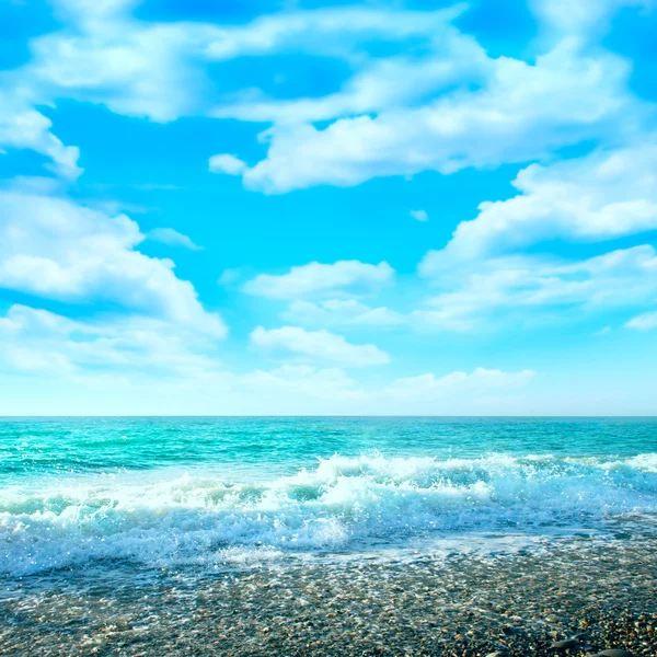 Deniz plaj — Stok fotoğraf