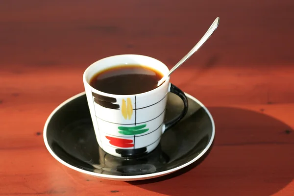 Tazza di caffè caldo — Foto Stock