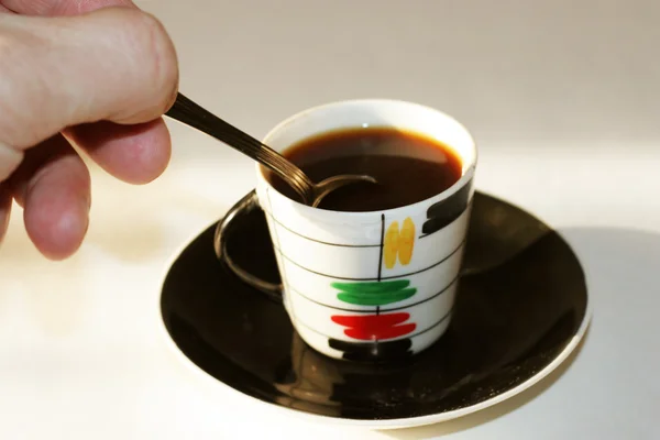 뜨거운 커피 컵 — 스톡 사진