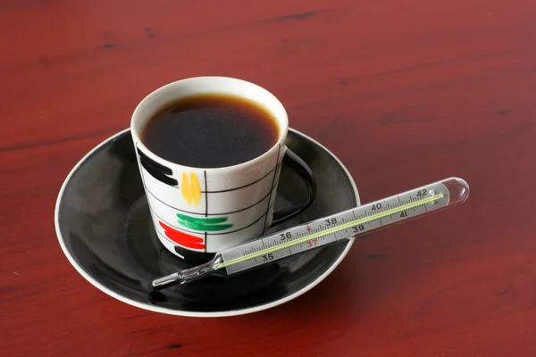 뜨거운 커피 컵 — 스톡 사진