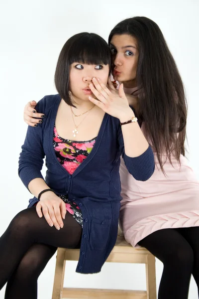 Twee vrouwelijke vrienden — Stockfoto