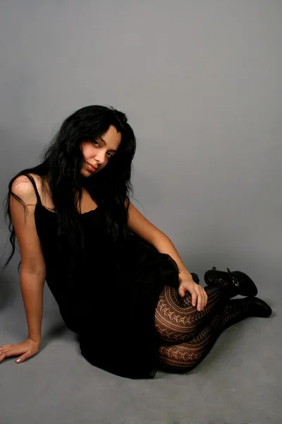 Sexy vrouw poseren in studio — Stockfoto