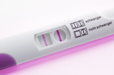 Pregnancy test clipart