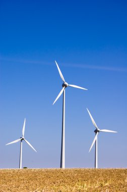 Wind farm 5 clipart