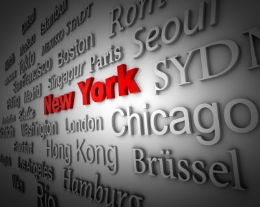 Metropolis New York clipart