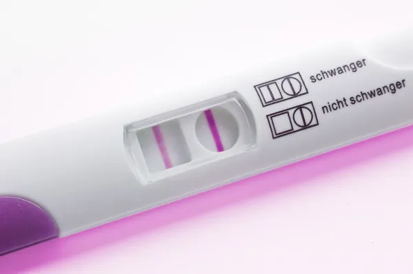 Terhességi teszt Stock Kép