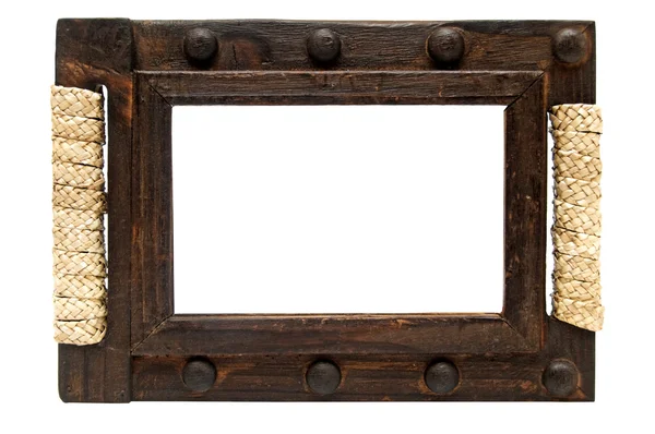 Houten frame. — Stockfoto