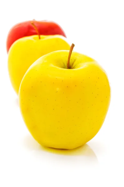 Três maçãs . — Fotografia de Stock