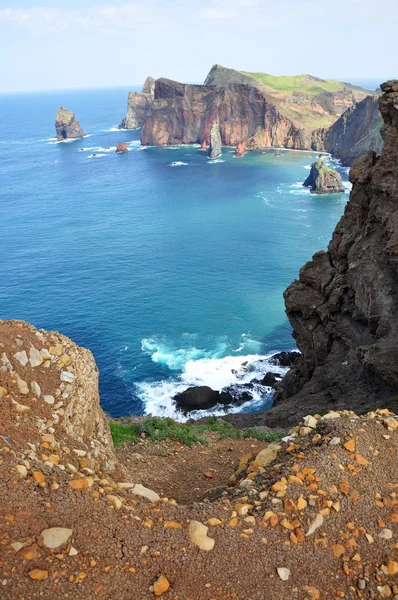 Vue sur la mer à Ponto de Sao Lorenco — Photo