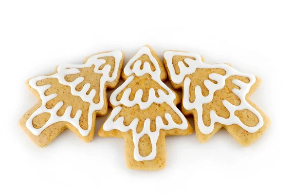 圣诞节树 gingerbreads — 图库照片