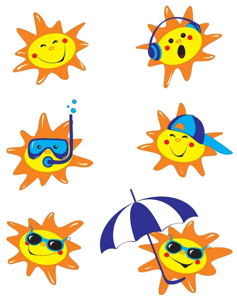 stock vector Sun