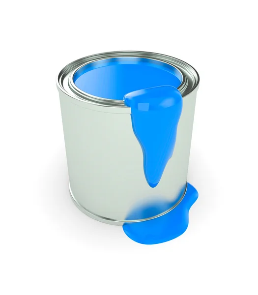 Can with a paint — Stock Photo, Image